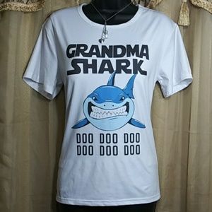 (Baby) Grandma Shark T Shirt